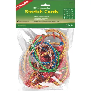 12 Piece Assorted Stretch Cords