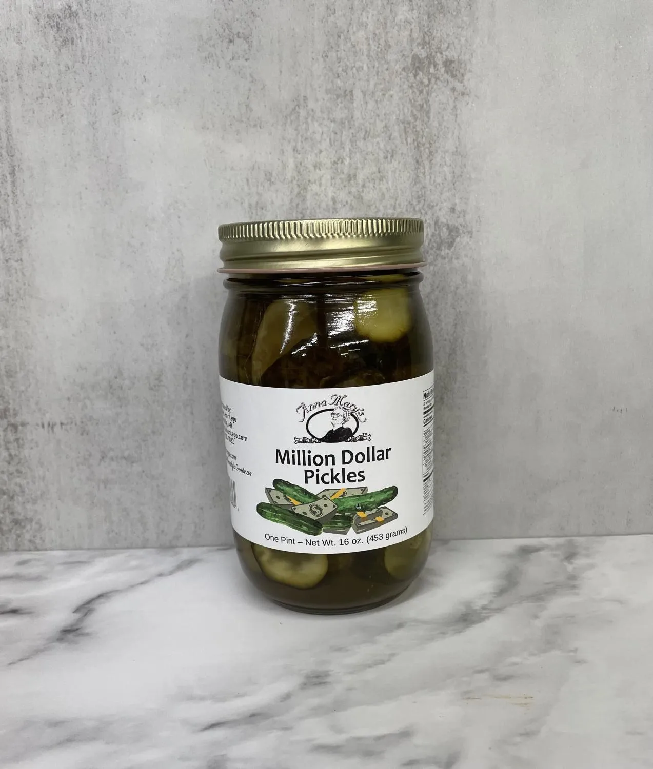 Anna Mary's Pickles Million Million Dollar