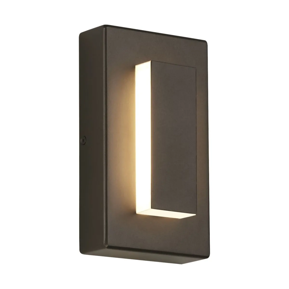 Aspen 8 In. LED Oudoor Wall Sconce 390 Lm 3000K Bronze Finish