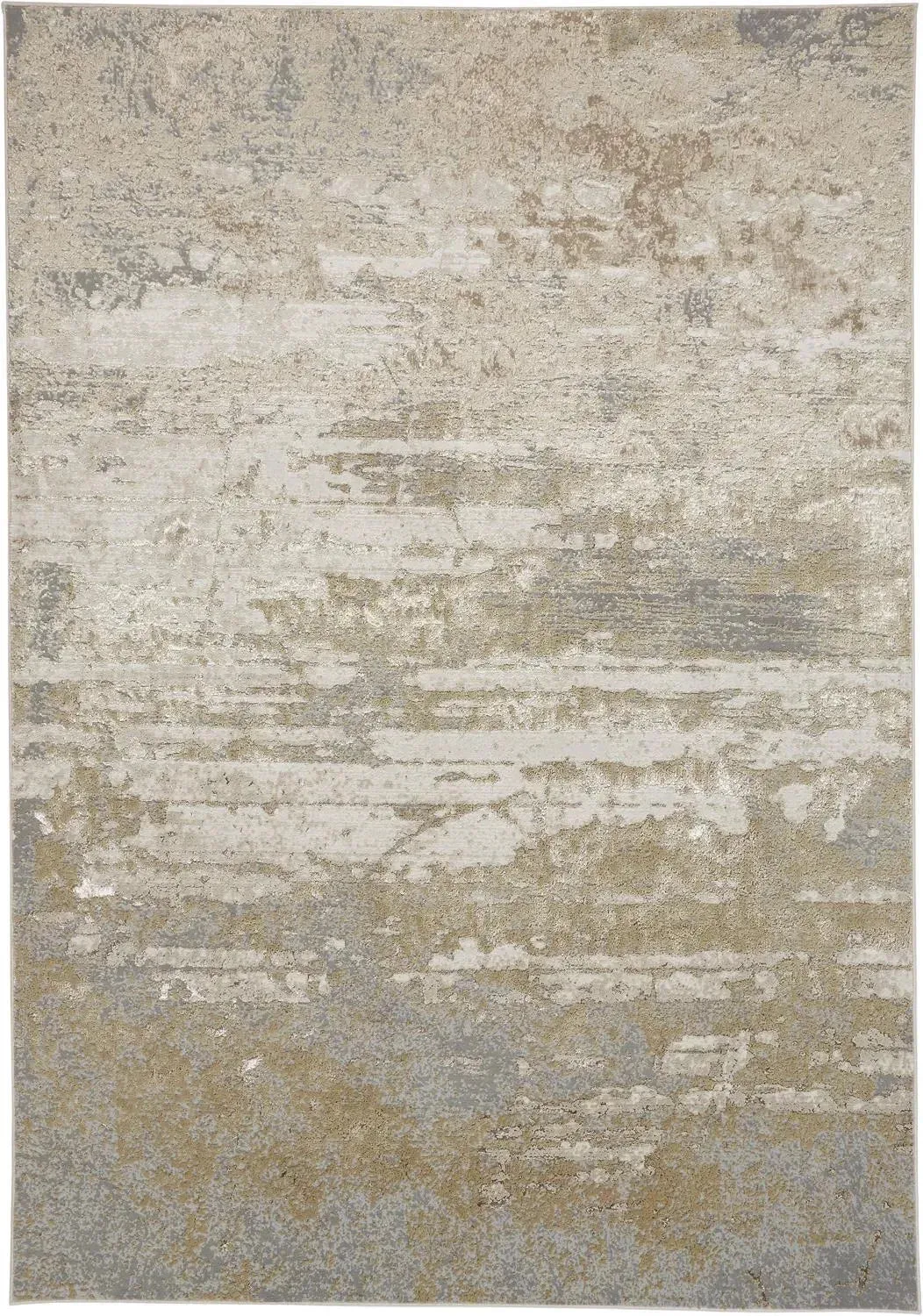 Aura AUR3567F Beige/Gold Rug