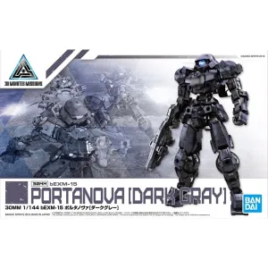 Bandai 5057792 1/144 bEMX-15 Portanova Dark Grey 30MM