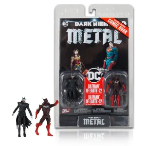 Batman Who Laughs & Red Death w/Comic (Page Punchers) 2-Pack 3" Scale Action Figures - (DC Direct) McFarlane Toys