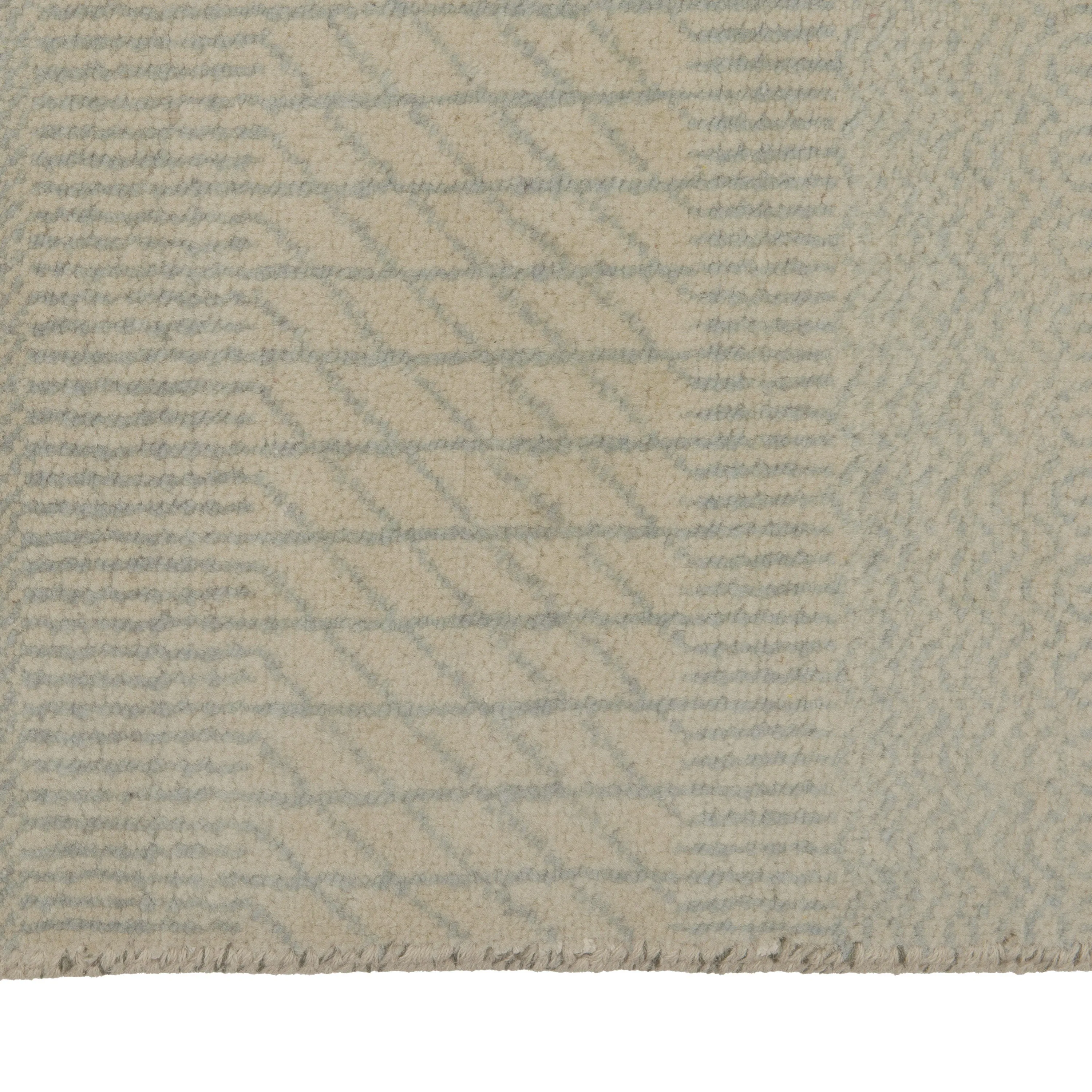 Blue Solid Indo Savannah Rug - 8'2" x 10'4"