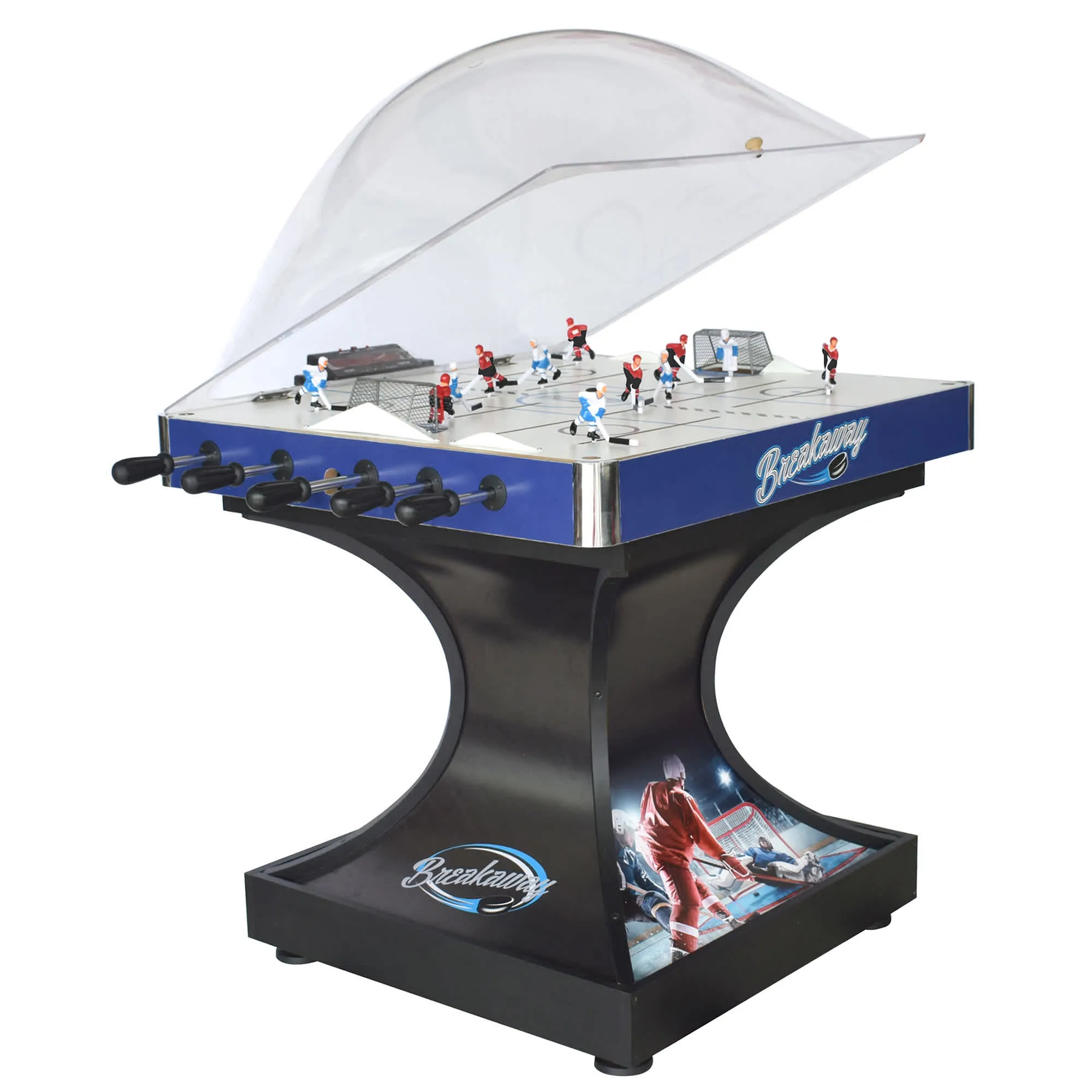 Breakaway 41-in Dome Hockey Table with LED Scoring