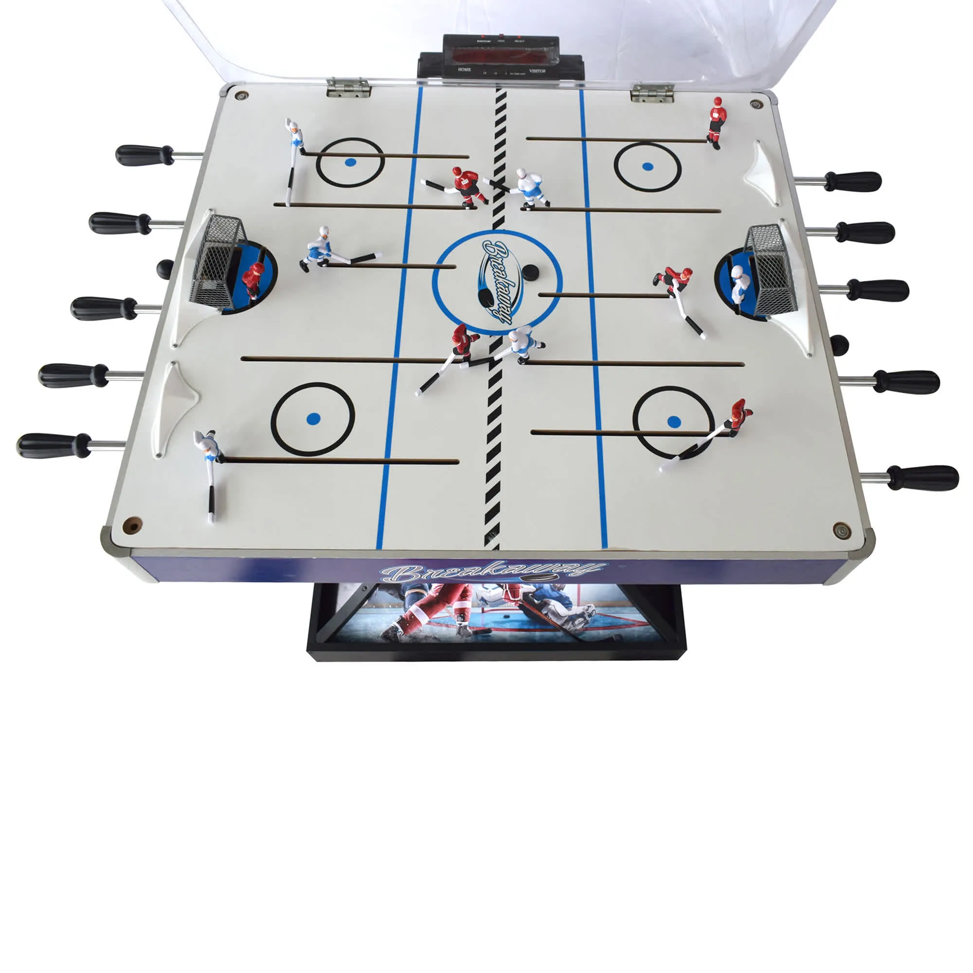 Breakaway 41-in Dome Hockey Table with LED Scoring