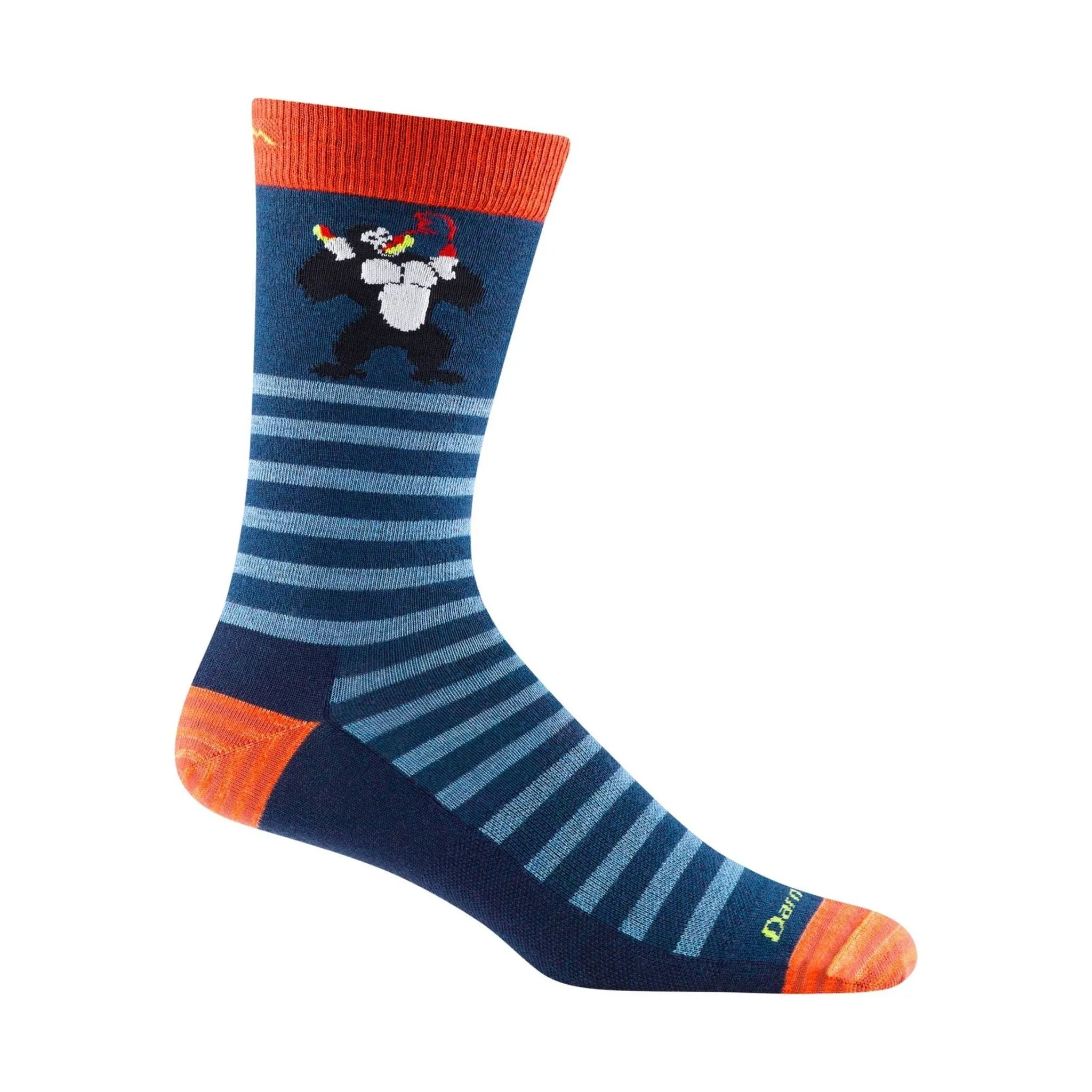 Darn Tough Vermont Men's Animal Haus Lightweight Lifestyle Sock - Deep Water