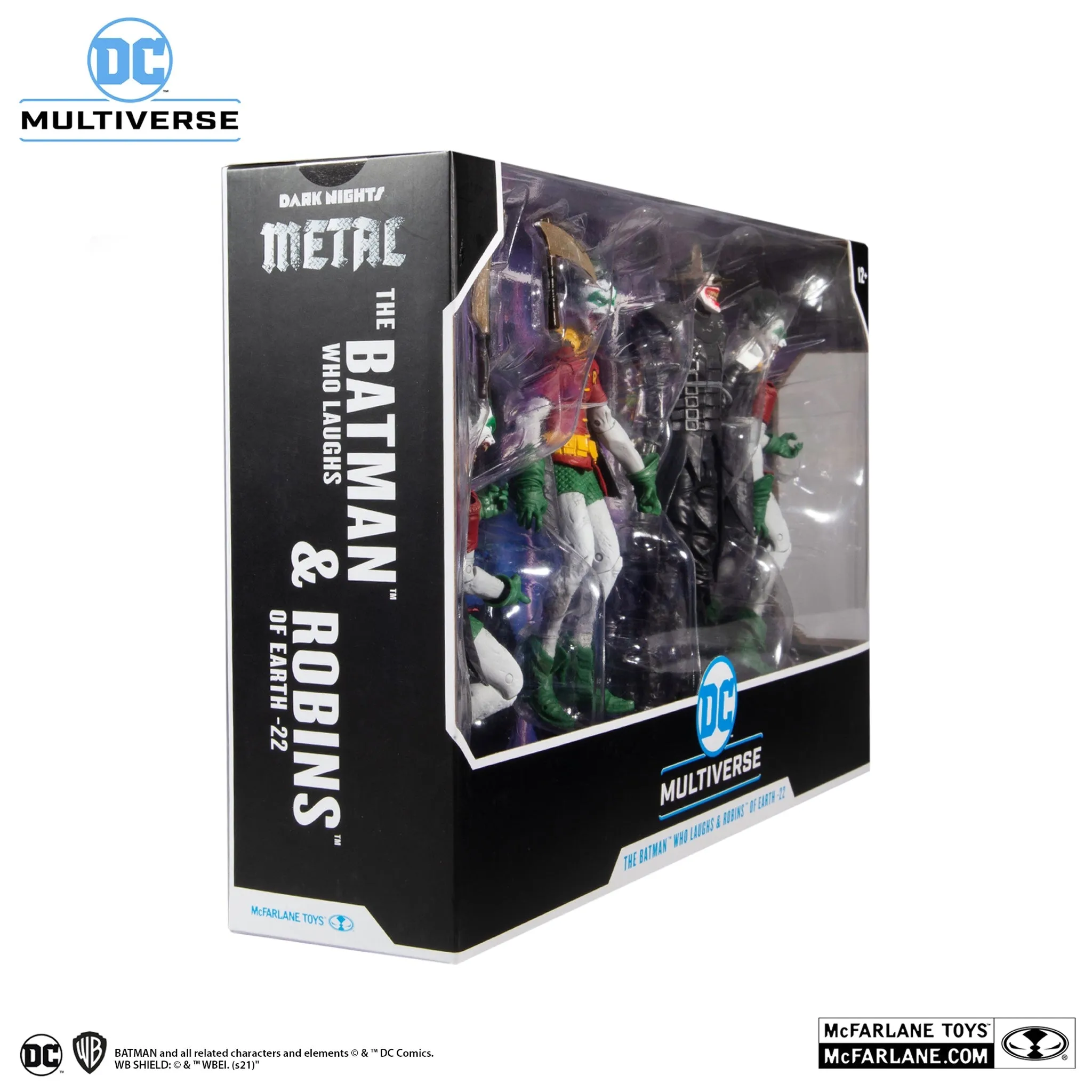 DC Multiverse - Dark Nights: Metal - The Batman Who Laughs & Robins of Earth-22 - 7IN Action Figure Multipack