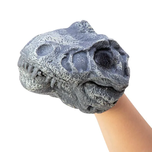 Dino Skull Hand Puppet, Assorted