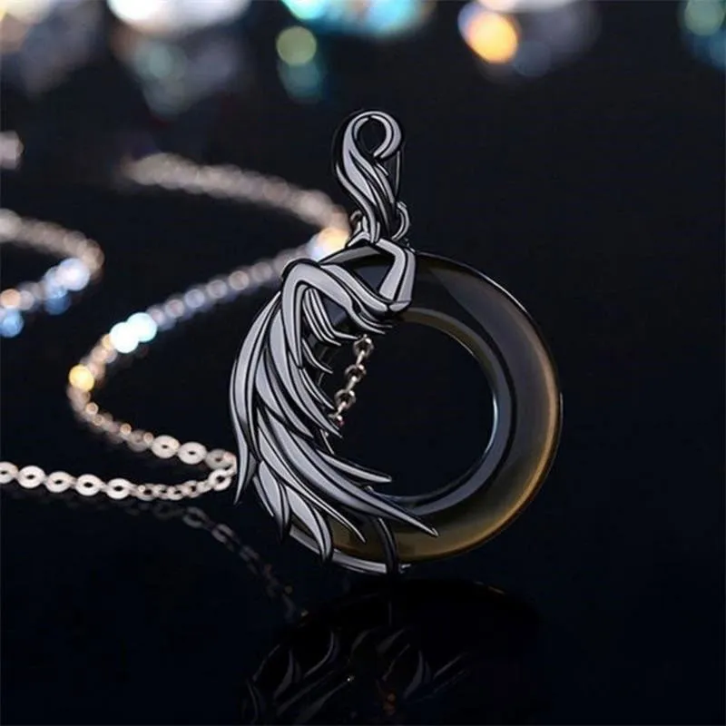 Dragon & Phoenix Talisman Harmony Necklace