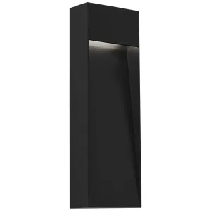 Inga 15 In. LED Outdoor Wall Sconce Black Finish