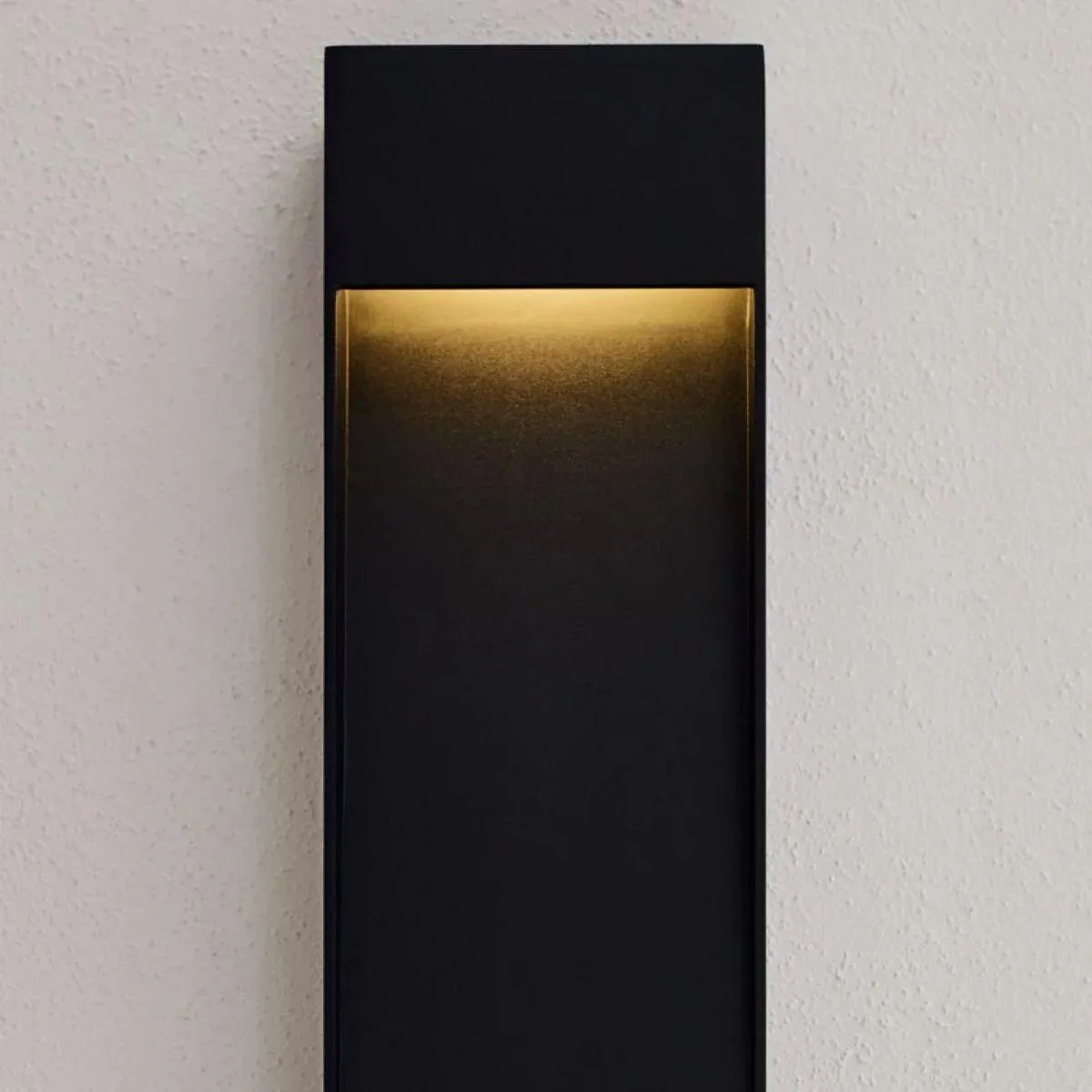 Inga 15 In. LED Outdoor Wall Sconce Black Finish