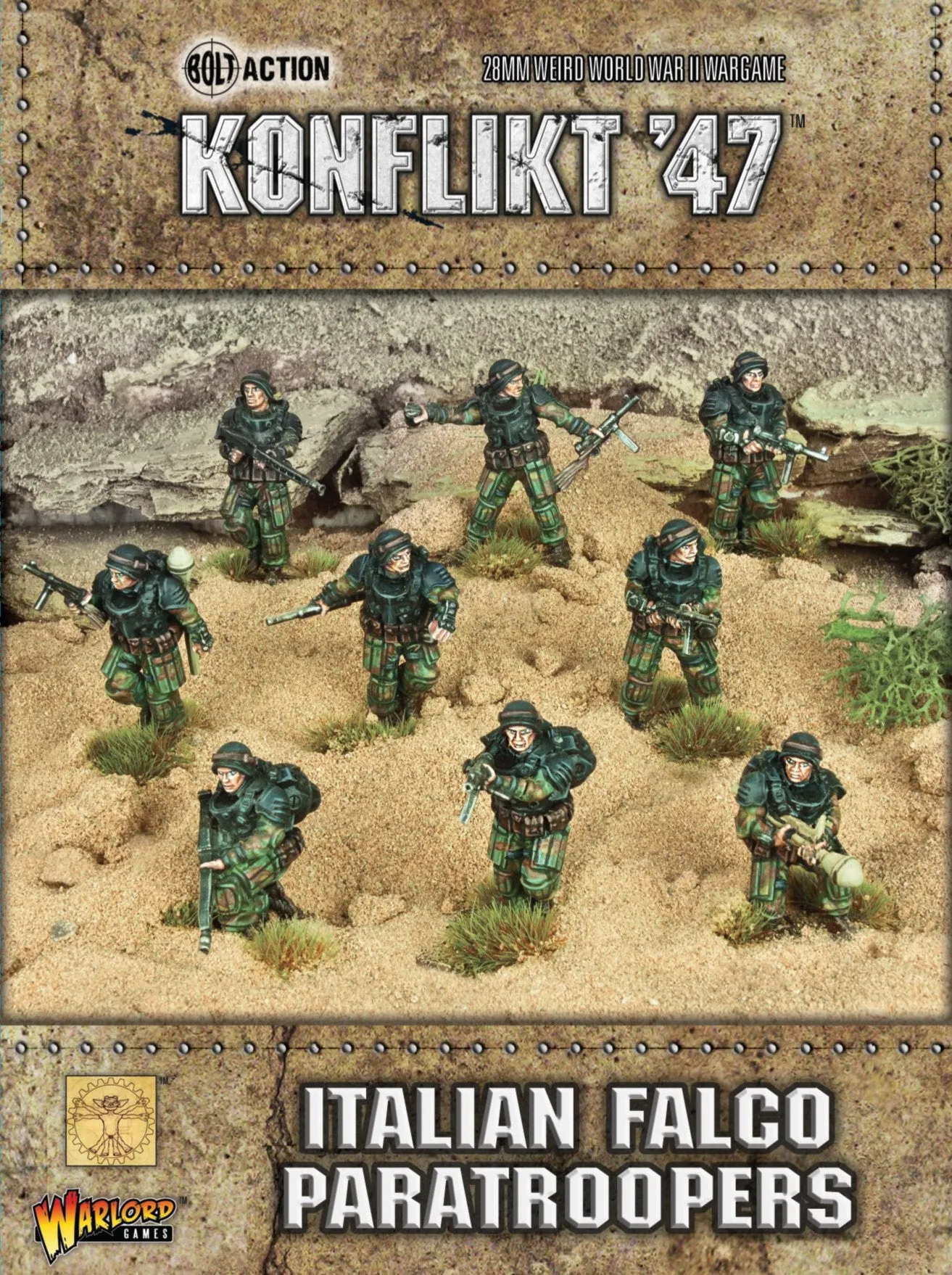 Italian Falco Paratroopers