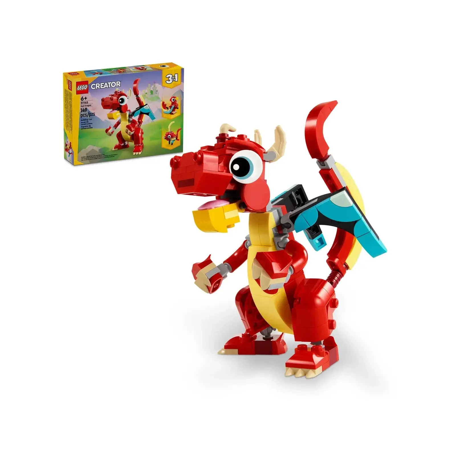 LEGO® Creator 3in1 Red Dragon (31145)