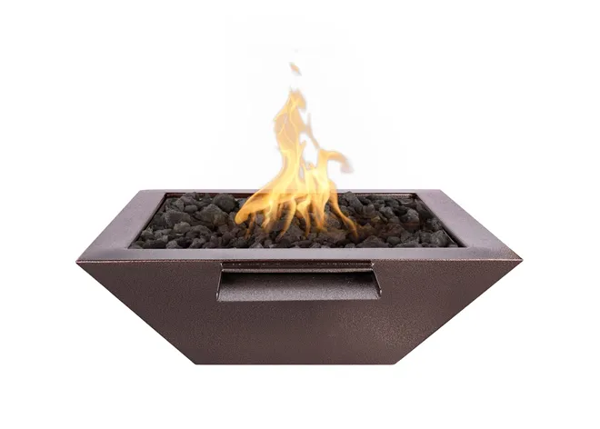 Maya Powdercoated Steel Fire & Water Bowl