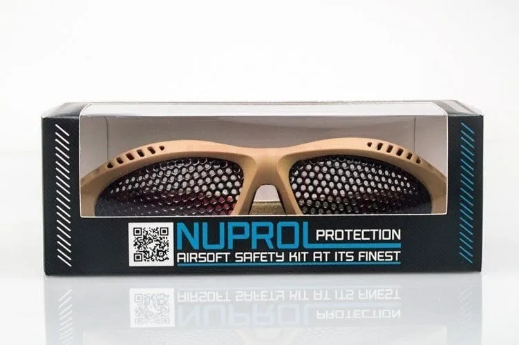 Nuprol PRO Goggles (Small) – Tan