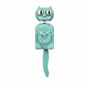 Ocean Waves Kitty-Cat Klock