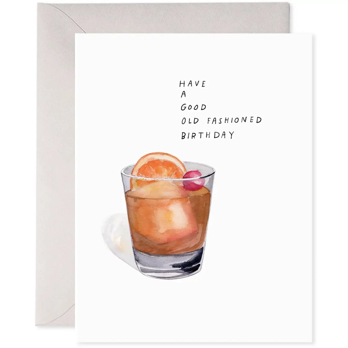 Old Fashioned Card