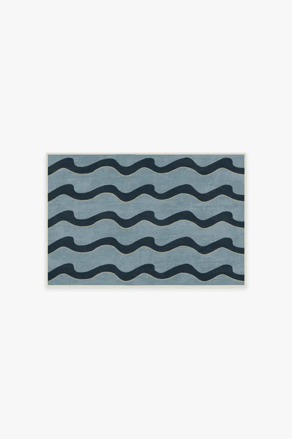 Onda Slate Blue Rug