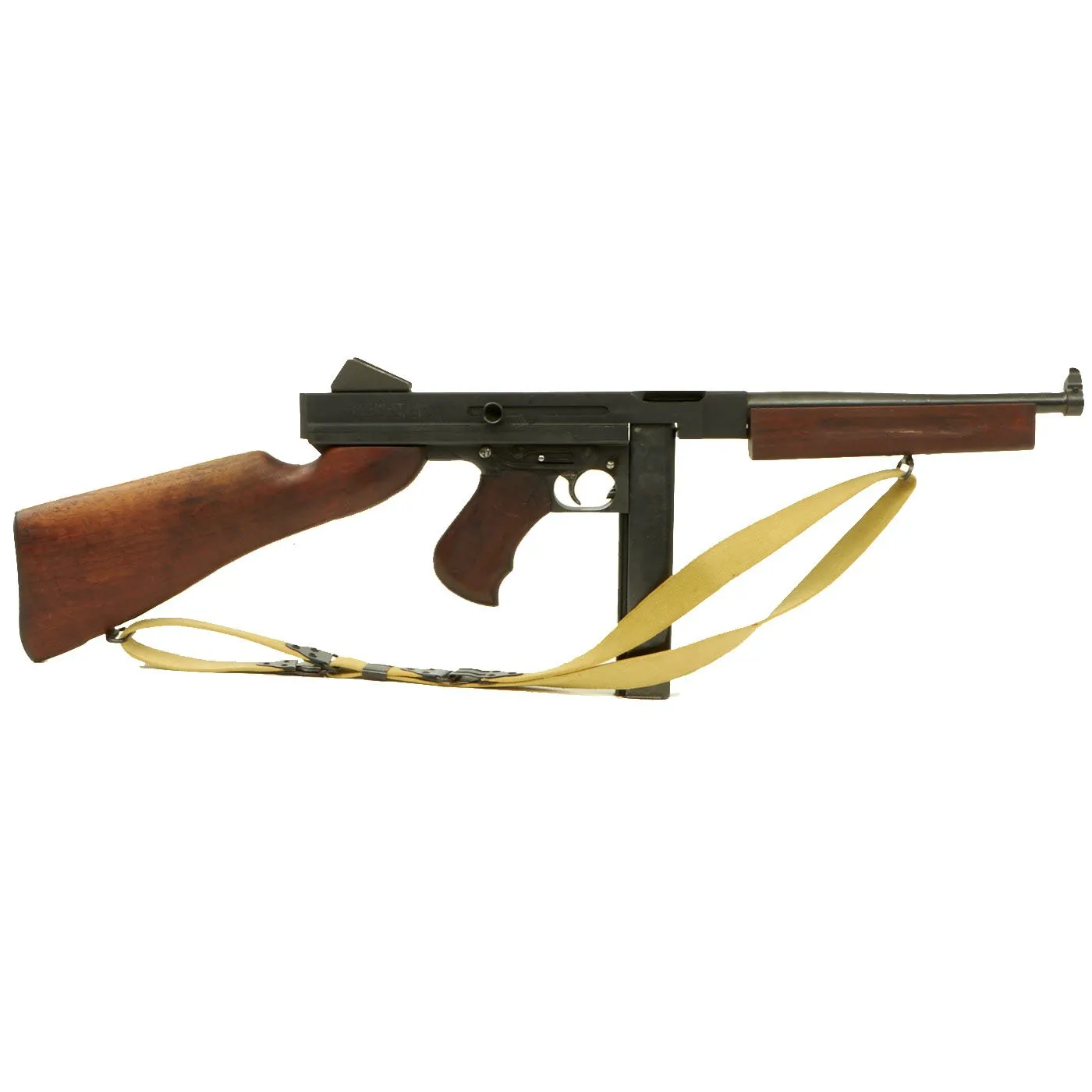 Original U.S. WWII Thompson M1A1 Display SMG with Aluminum Display Receiver & Accessories - Serial 68187