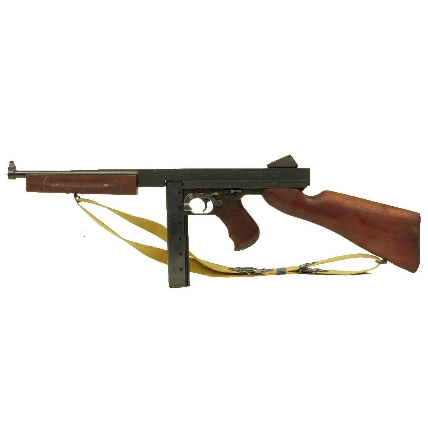 Original U.S. WWII Thompson M1A1 Display SMG with Aluminum Display Receiver & Accessories - Serial 68187