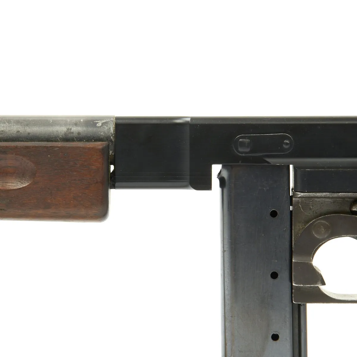 Original U.S. WWII Thompson M1A1 Display Submachine Gun with Original Sling and Accessories