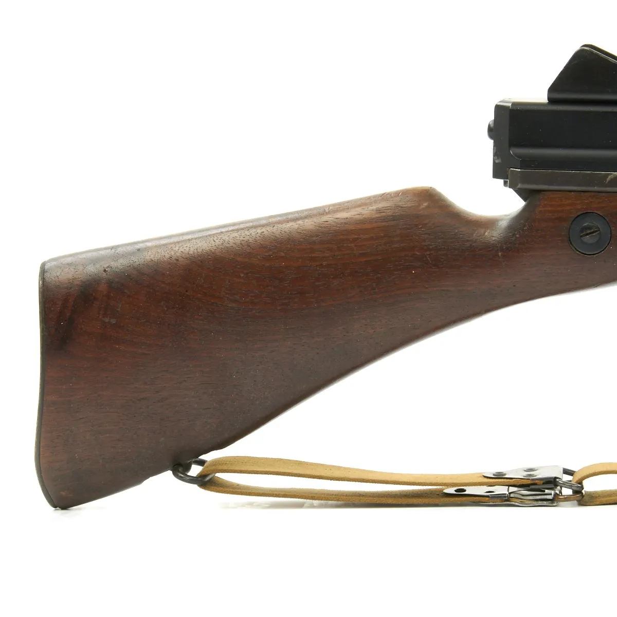 Original U.S. WWII Thompson M1A1 Display Submachine Gun with Original Sling and Accessories