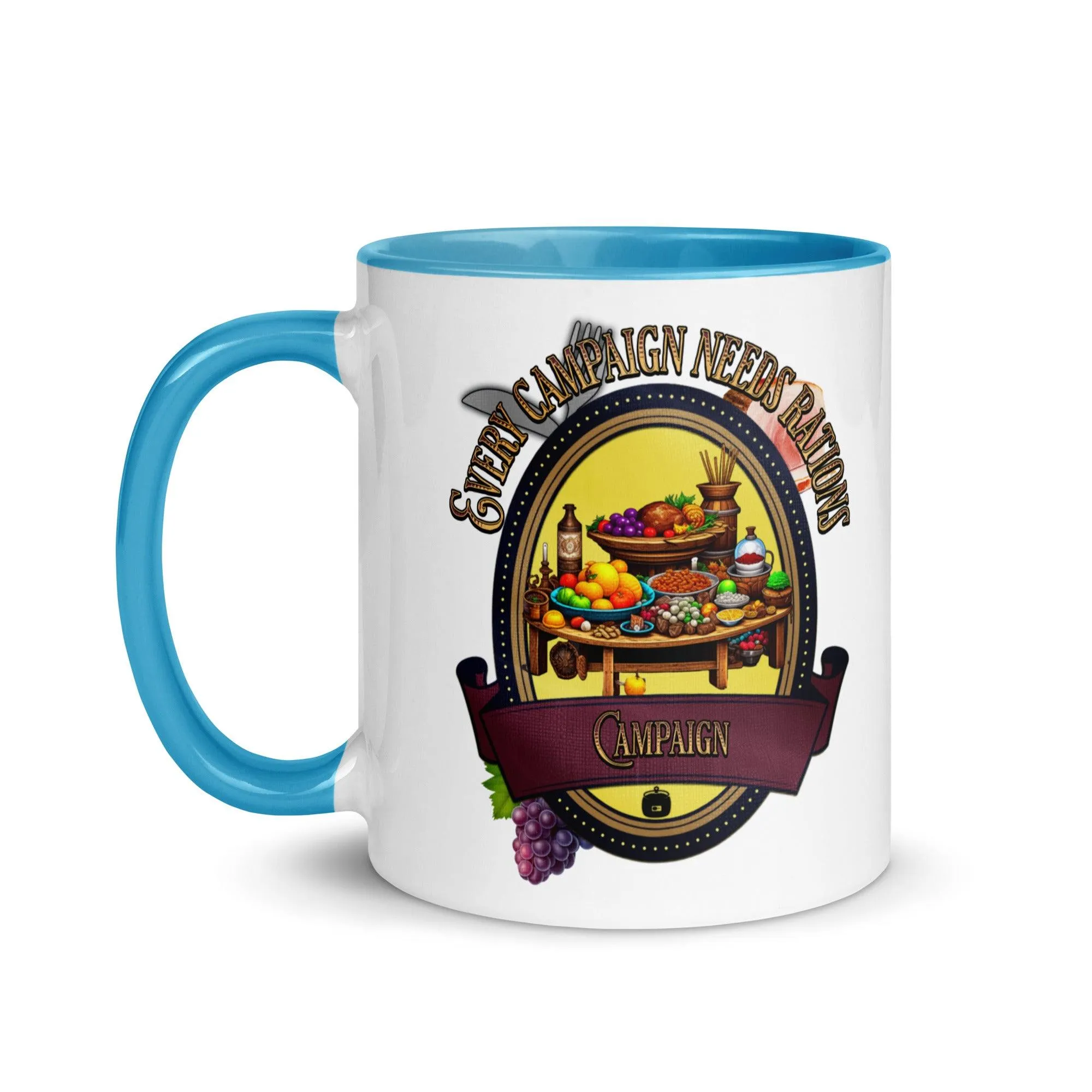 "Every Campaign Needs Rations" Ration Two-Toned Color Mug