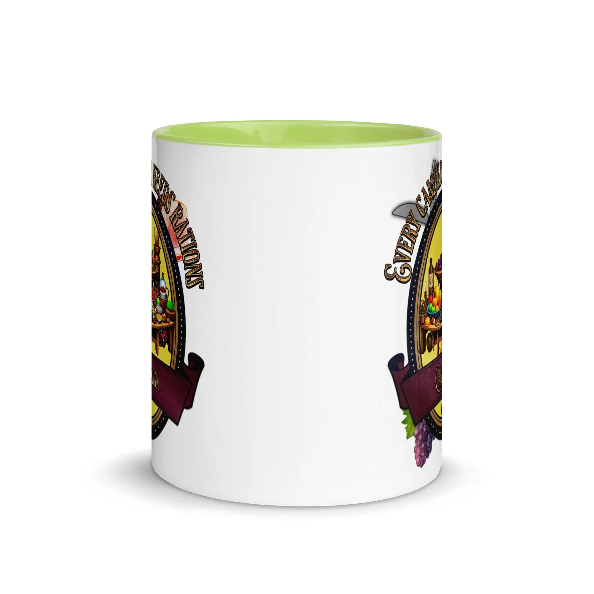 "Every Campaign Needs Rations" Ration Two-Toned Color Mug