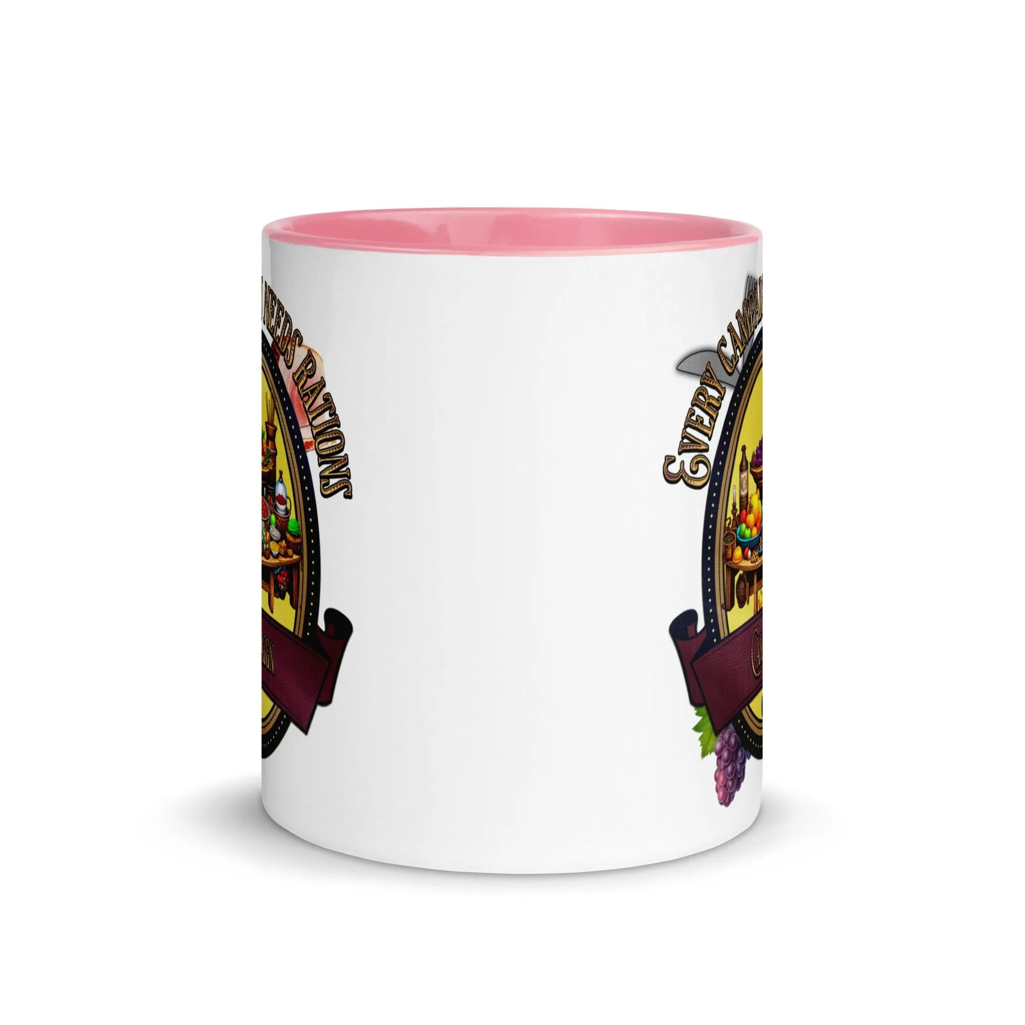 "Every Campaign Needs Rations" Ration Two-Toned Color Mug