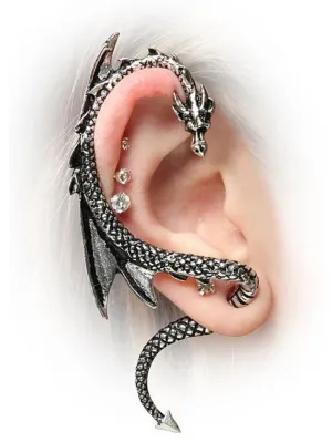 Retro Punk Flying Dragon Earrings for Women 1pcs