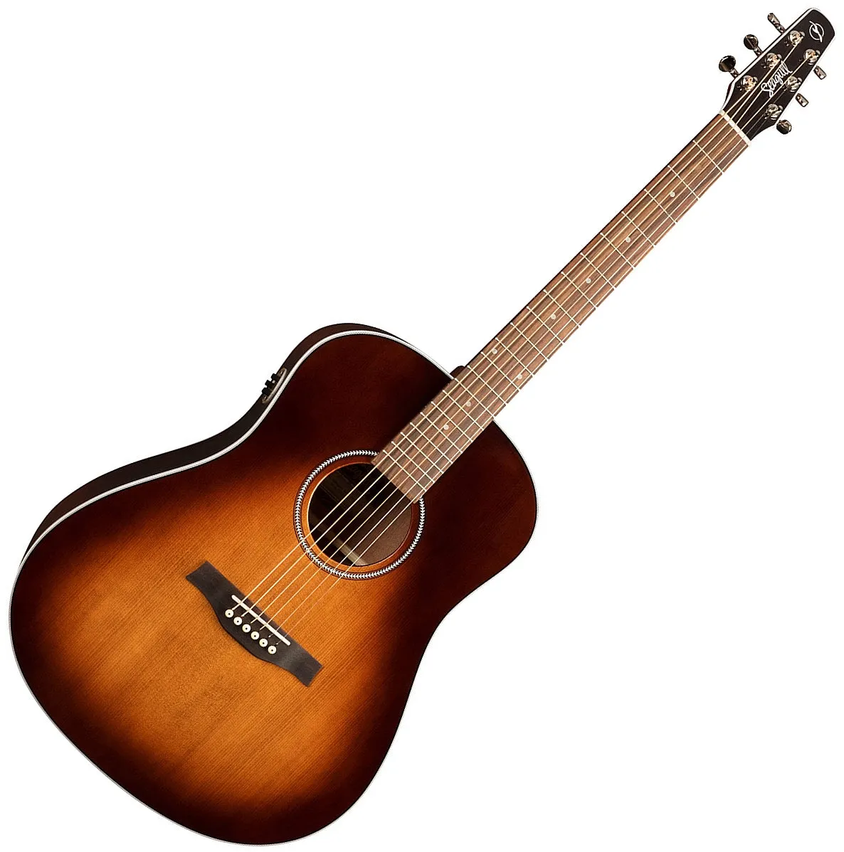 Seagull 041817 / 051939 Maritime SWS Mahogany Burnt Umber GT QIT Acoustic Electric