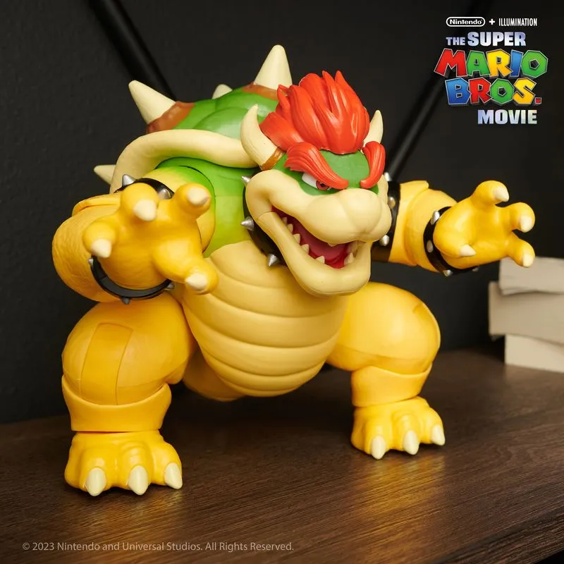 Super Mario Bros. Movie 18cm Fire Bowser Figure