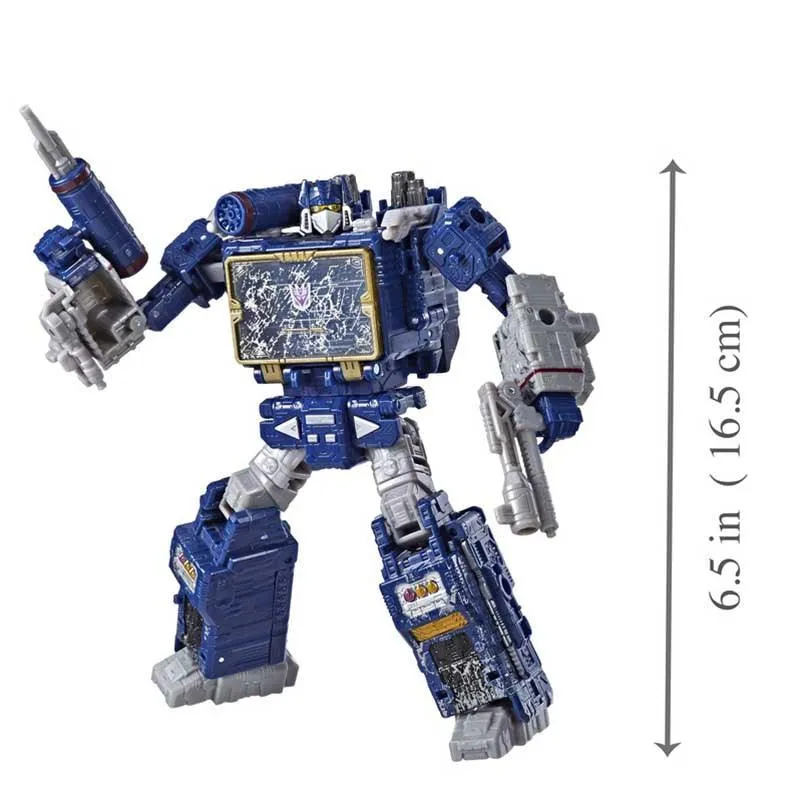 Transformers Toys Generations War for Cybertron Voyager WFC-S25 Soundwave Action Figure - Siege Chapter