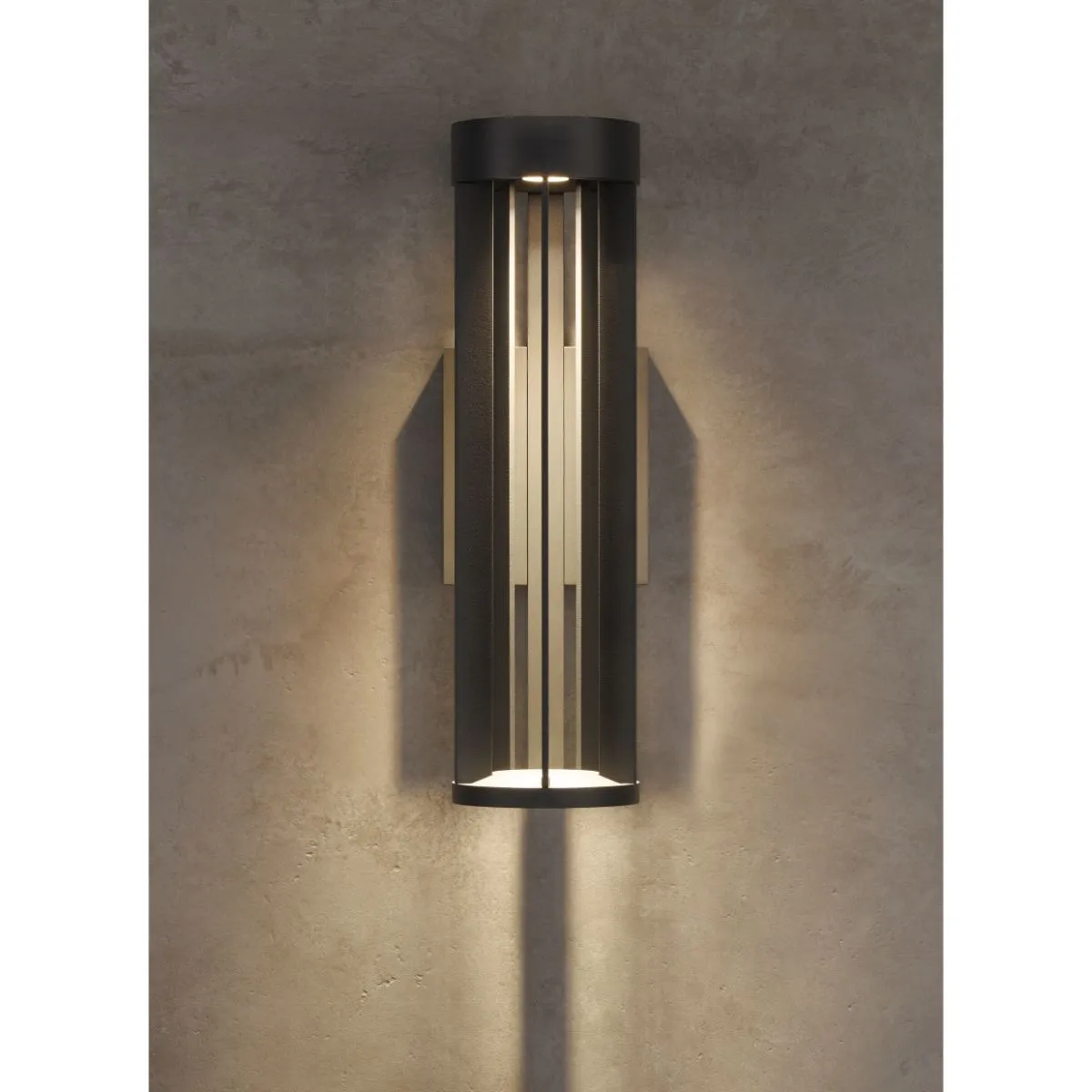 Turbo 18 In. LED Outdoor Wall Sconce 4000K Bronze Finish