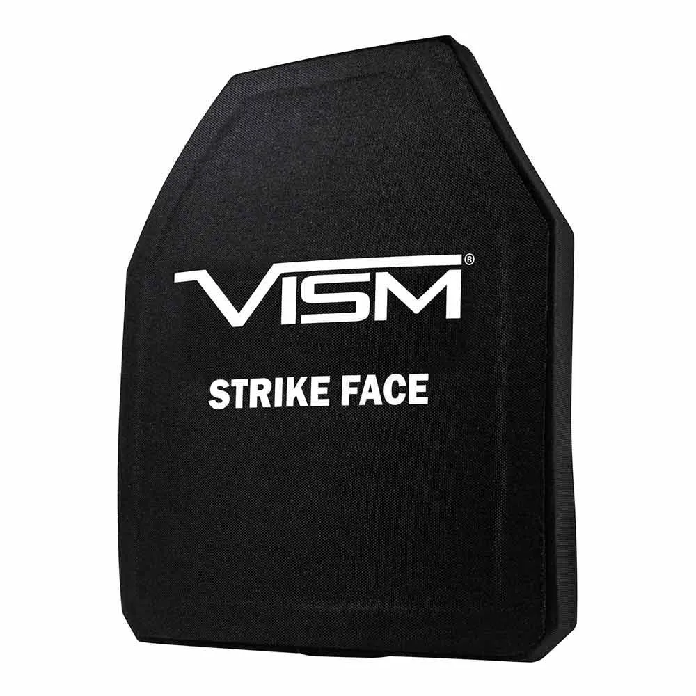 Vism Ceramic & PE Ballistic Plate - 10"X12" - Shooter's Cut