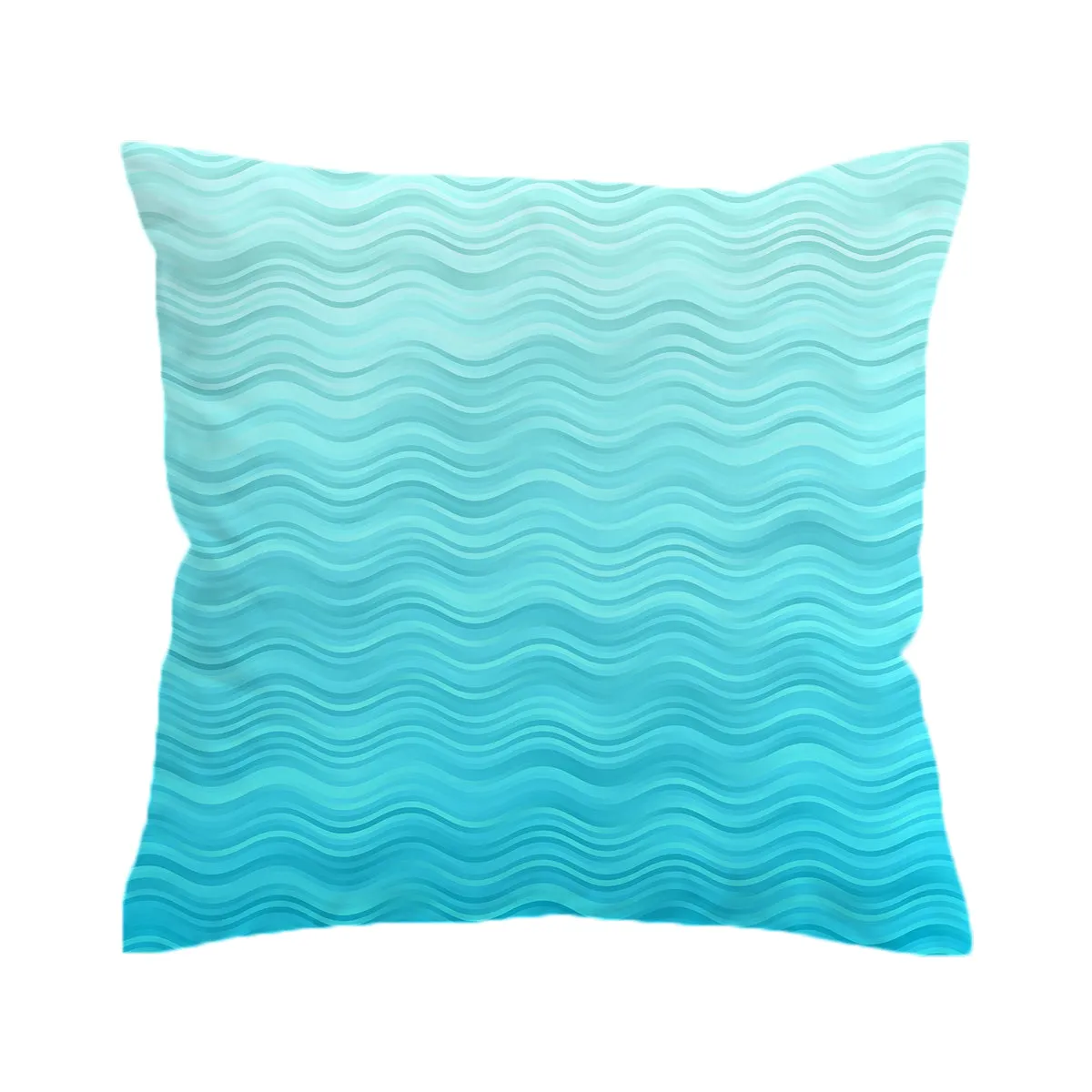 Waves of Blue Pillow Cover