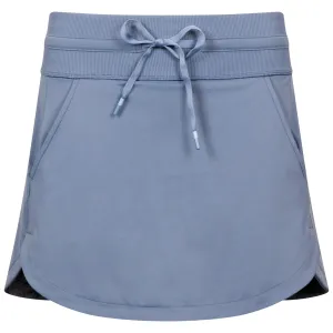 Womens Moveknit Tie Skort Moonlight Blue - AW24